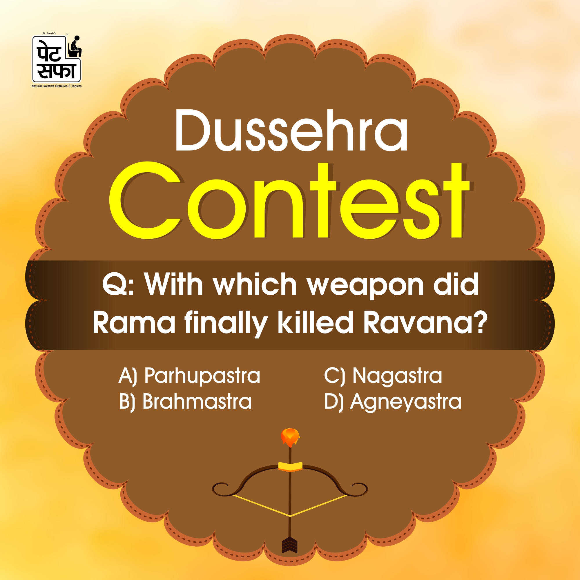 Dussehra Quiz Contest_Pet Saffa